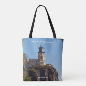 Split Rock Lighthouse auf der ganzen Tasche (Rückseite)