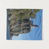Split Rock Lighthouse aus Strandtapezierung Wandteppich (Vorderseite (Horizontal))