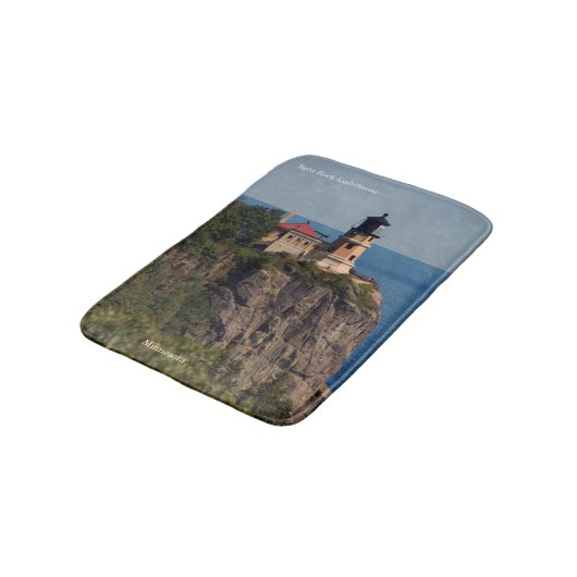 Split Rock Lighthouse Badematte (Schrägansicht)