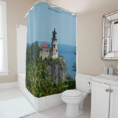 Split Rock Lighthouse Duschvorhang (Beispiel)