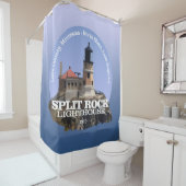 Split Rock Lighthouse Duschvorhang (Beispiel)