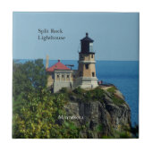 Split Rock Lighthouse Fliesen (Vorderseite)
