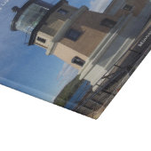 Split Rock Lighthouse Glasspanplatte Schneidebrett (Ecke)