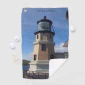 Split Rock Lighthouse Golf Handtuch (Insitu)