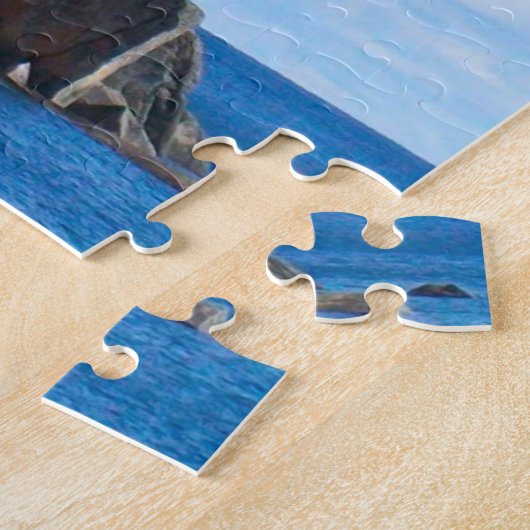 Split Rock Lighthouse Lake Superior. Jigsaw Puzzle (Seite)