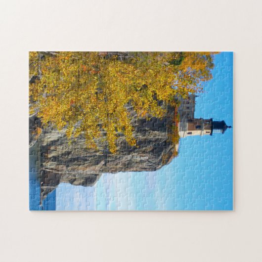 Split Rock Lighthouse Lake Superior. Puzzle (Horizontal)