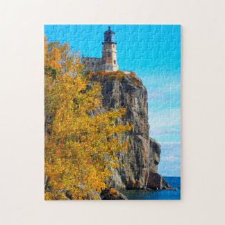 Split Rock Lighthouse Lake Superior. Puzzle
