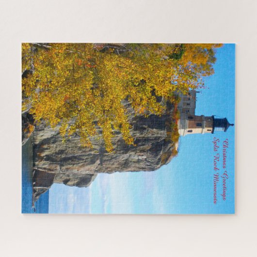 Split Rock Lighthouse Lake Superior. Puzzle (Horizontal)