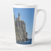 Split Rock Lighthouse Latte Tasse (Rechts)