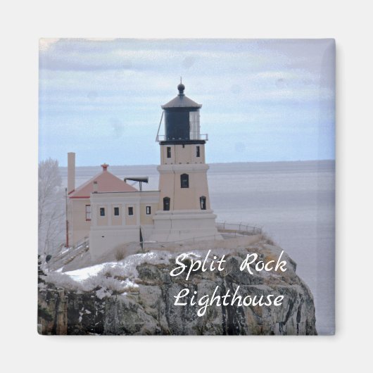 Split Rock Lighthouse Magnet (Vorne)