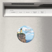 Split Rock Lighthouse Magnet (In Situ (Geschirrspüler))