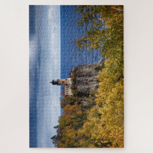 Split Rock Lighthouse Minnesota Jigsaw Puzzle (Vertikal)