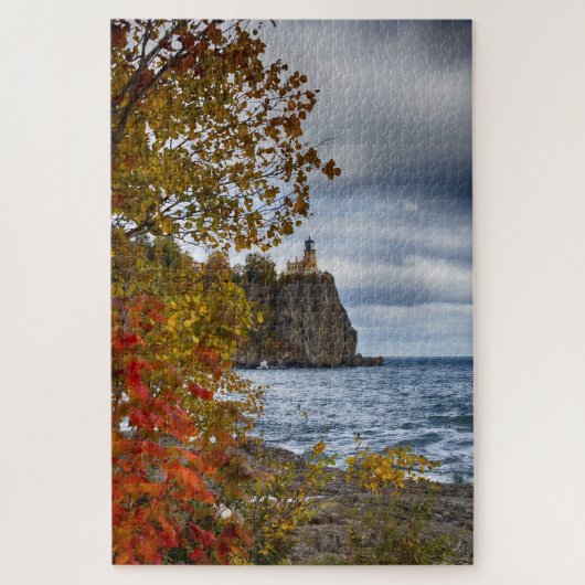 Split Rock Lighthouse Minnesota Jigsaw Puzzle (Vertikal)