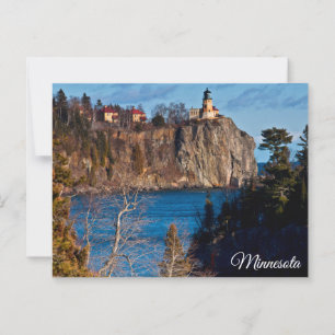 Split Rock Lighthouse Minnesota Jigsaw Puzzle Postkarte