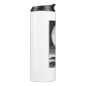 Split Rock Lighthouse Minnesota Moon Thermosbecher (Nach links gedreht)