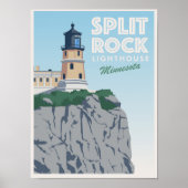 Split Rock Lighthouse, Minnesota Poster (Vorne)