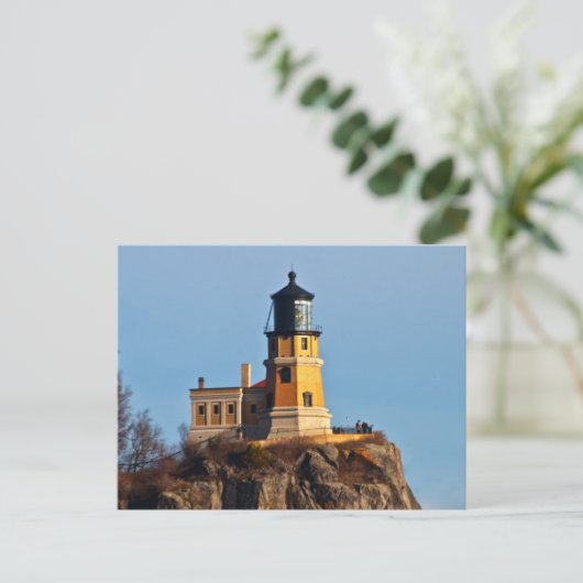 Split Rock Lighthouse Minnesota Postkarte (Stehend Vorderseite)
