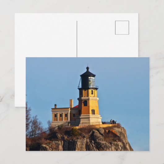 Split Rock Lighthouse Minnesota Postkarte (Vorne/Hinten)