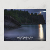Split Rock Lighthouse Minnesota Postkarte (Vorderseite)