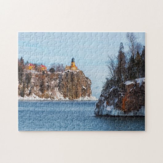 Split Rock Lighthouse Minnesota Puzzle (Horizontal)
