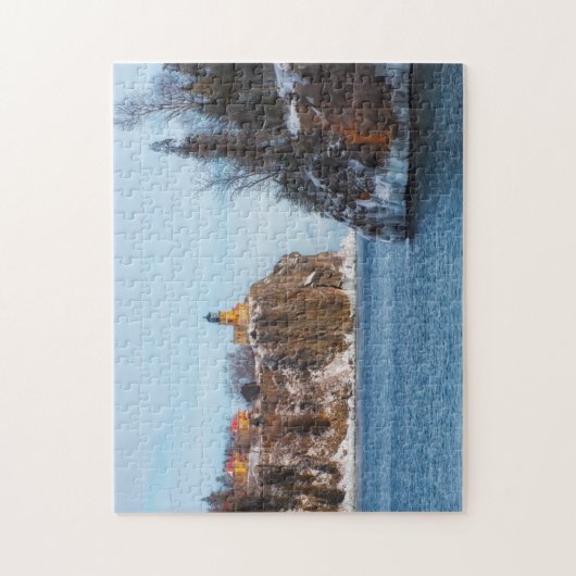 Split Rock Lighthouse Minnesota Puzzle (Vertikal)