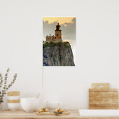 Split Rock Lighthouse Nah-up Poster (Küche)