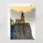 Split Rock Lighthouse Nah-up Postkarte (Vorne/Hinten)