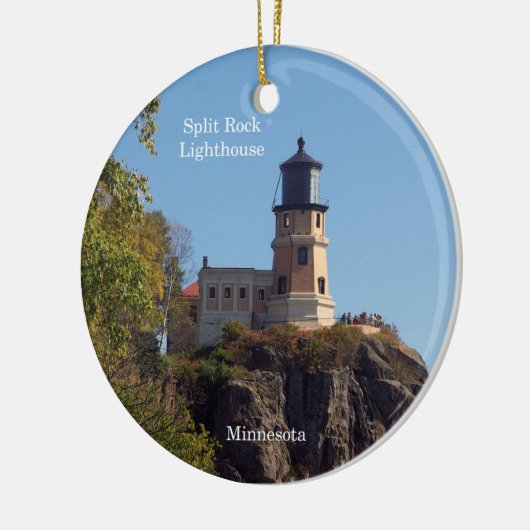 Split Rock Lighthouse Ornament (Links)