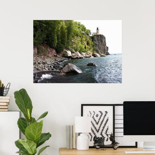 Split Rock Lighthouse Poster (Heimbüro)