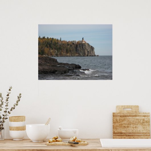 Split Rock Lighthouse Poster (Küche)