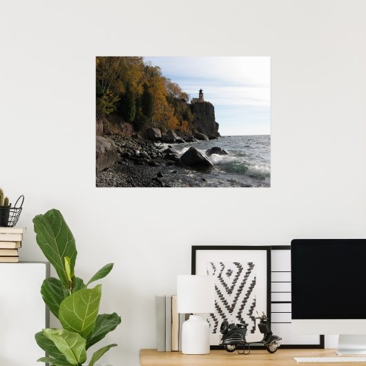 Split Rock Lighthouse Poster (Heimbüro)