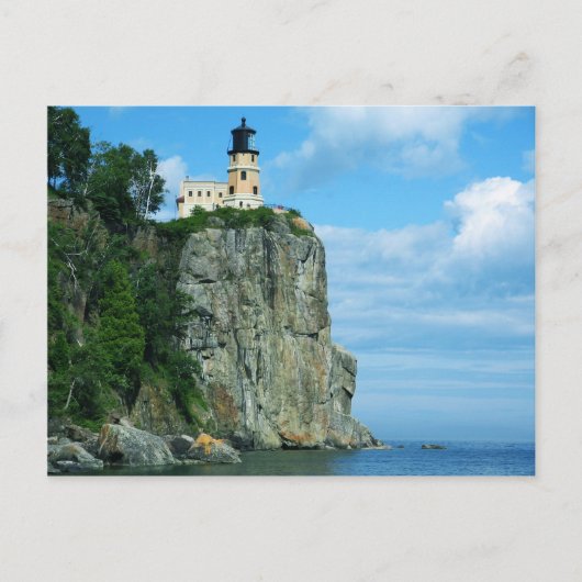 Split Rock Lighthouse Postkarte (Vorderseite)