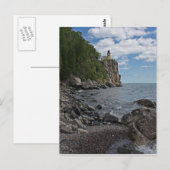 Split Rock Lighthouse Postkarte (Vorne/Hinten)