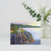 Split Rock Lighthouse Postkarte (Stehend Vorderseite)