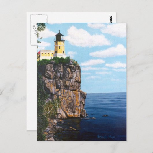 Split Rock Lighthouse Postkarte (Vorne/Hinten)