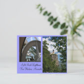 Split Rock Lighthouse & Prism Postkarte (Stehend Vorderseite)