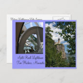 Split Rock Lighthouse & Prism Postkarte (Vorne/Hinten)