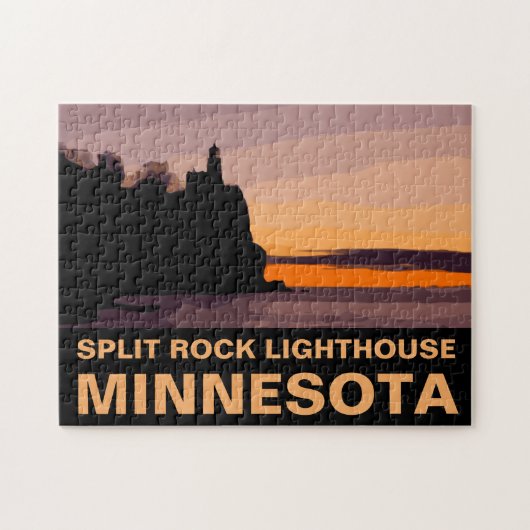 SPLIT ROCK LIGHTHOUSE PUZZLE (Horizontal)