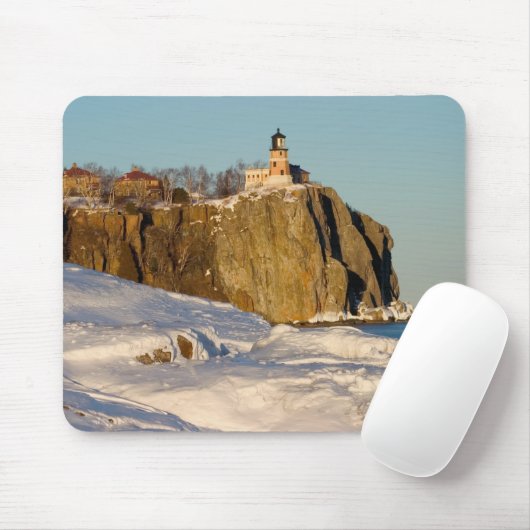Split Rock Lighthouse Staat Park am See Mousepad (Mit Mouse)