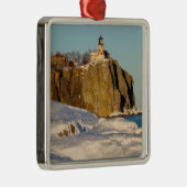 Split Rock Lighthouse Staat Park am See Ornament Aus Metall (Rechts)