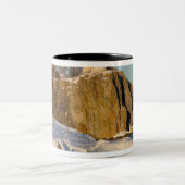 Split Rock Lighthouse Staat Park am See Zweifarbige Tasse (Mittel)