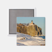 Split Rock Lighthouse Staat Park/Park/Garten: Magnet (Vorderseite/Rückseite)