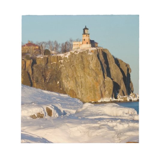Split Rock Lighthouse State Park am See Notizblock (Vorderseite)