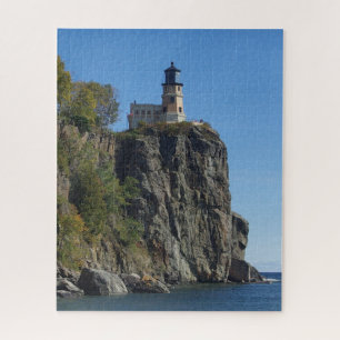 Split Rock Lighthouse vom Strand Puzzle