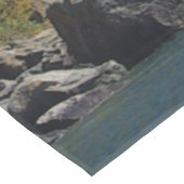 Split Rock Lighthouse vom Strandtuch Tischdecke (Schrägansicht)