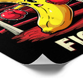 Split Second Fighter Muay Thai Mixed Martial Arts  Poster (Ecke)