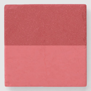 Split Speckle Tomato-Red Marble Untersetzer (Custo