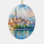 Split Stadt Kroatien Keramik Ornament (Rechts)