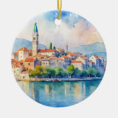 Split Stadt Kroatien Keramik Ornament (Vorne)