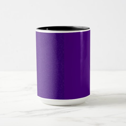 Split Textur Lila Kaffee-Tasse Tasse (Zentrum)